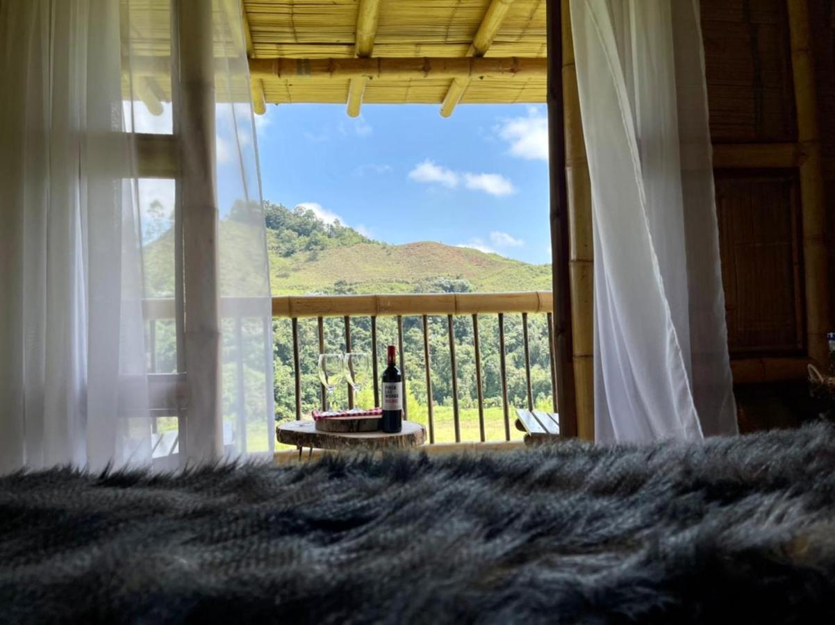 Glamping La Herradura Santa Rosa de Cabal Exterior foto