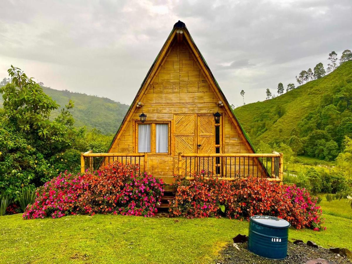 Glamping La Herradura Santa Rosa de Cabal Exterior foto