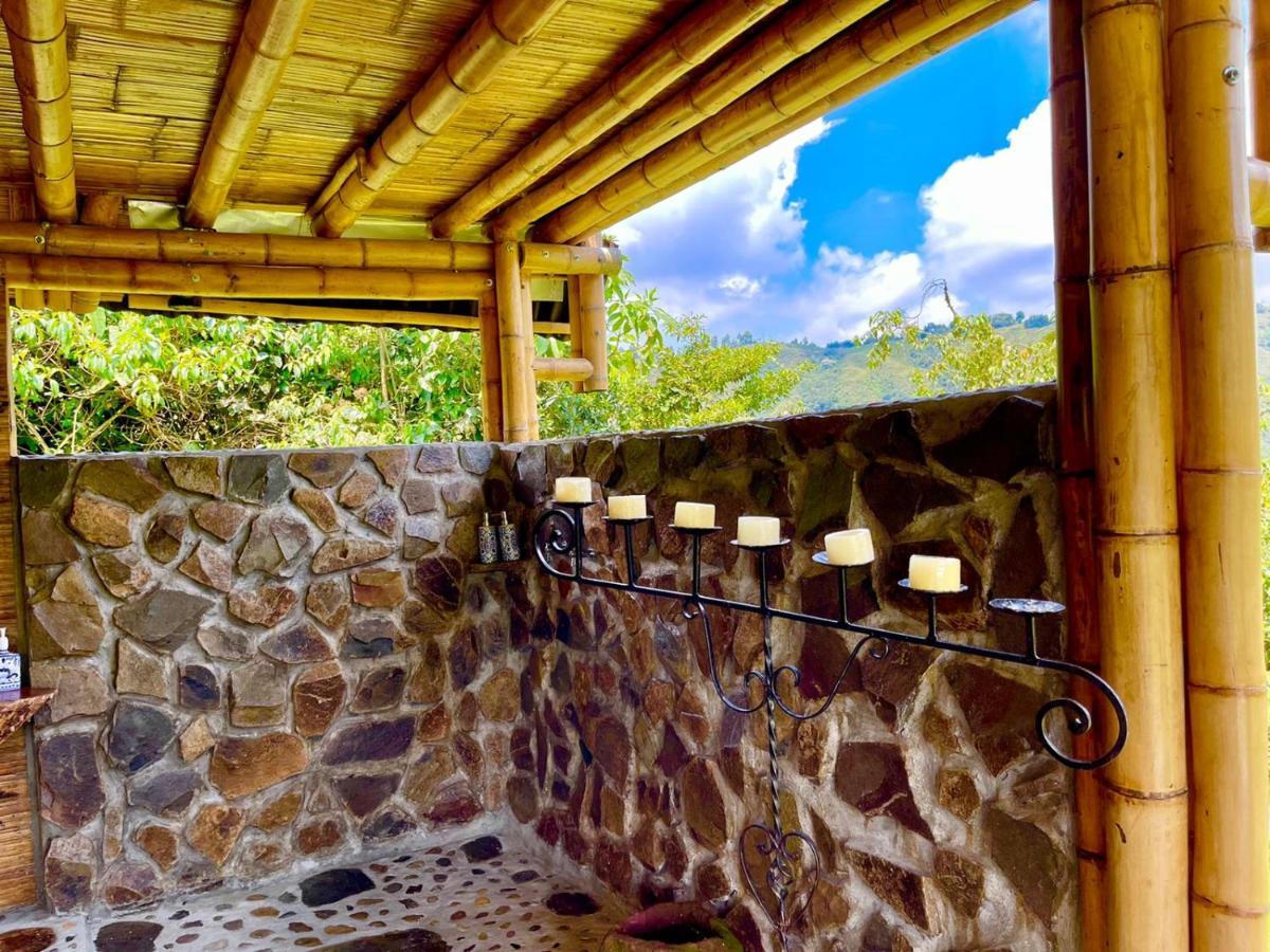 Glamping La Herradura Santa Rosa de Cabal Exterior foto