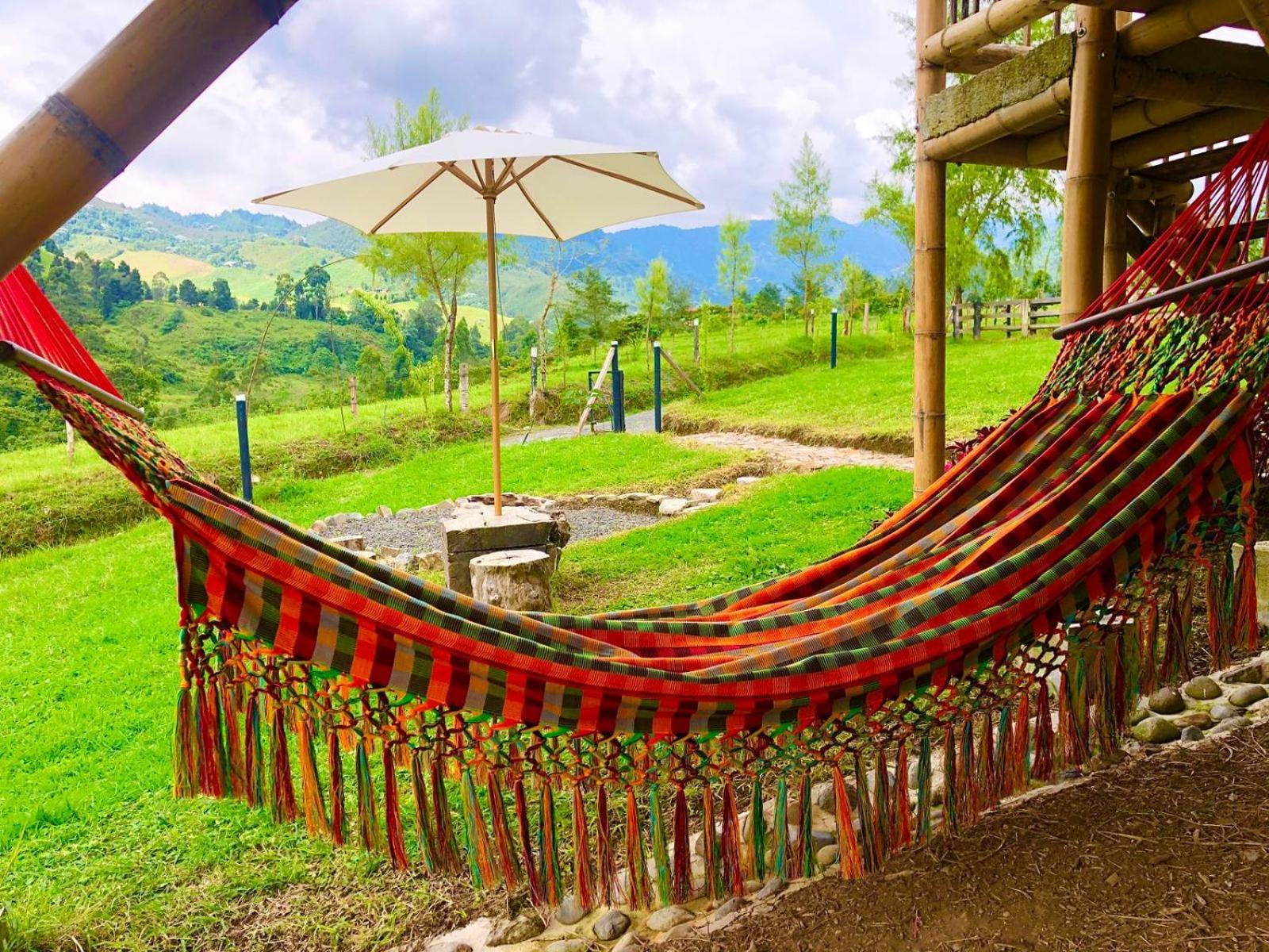 Glamping La Herradura Santa Rosa de Cabal Exterior foto
