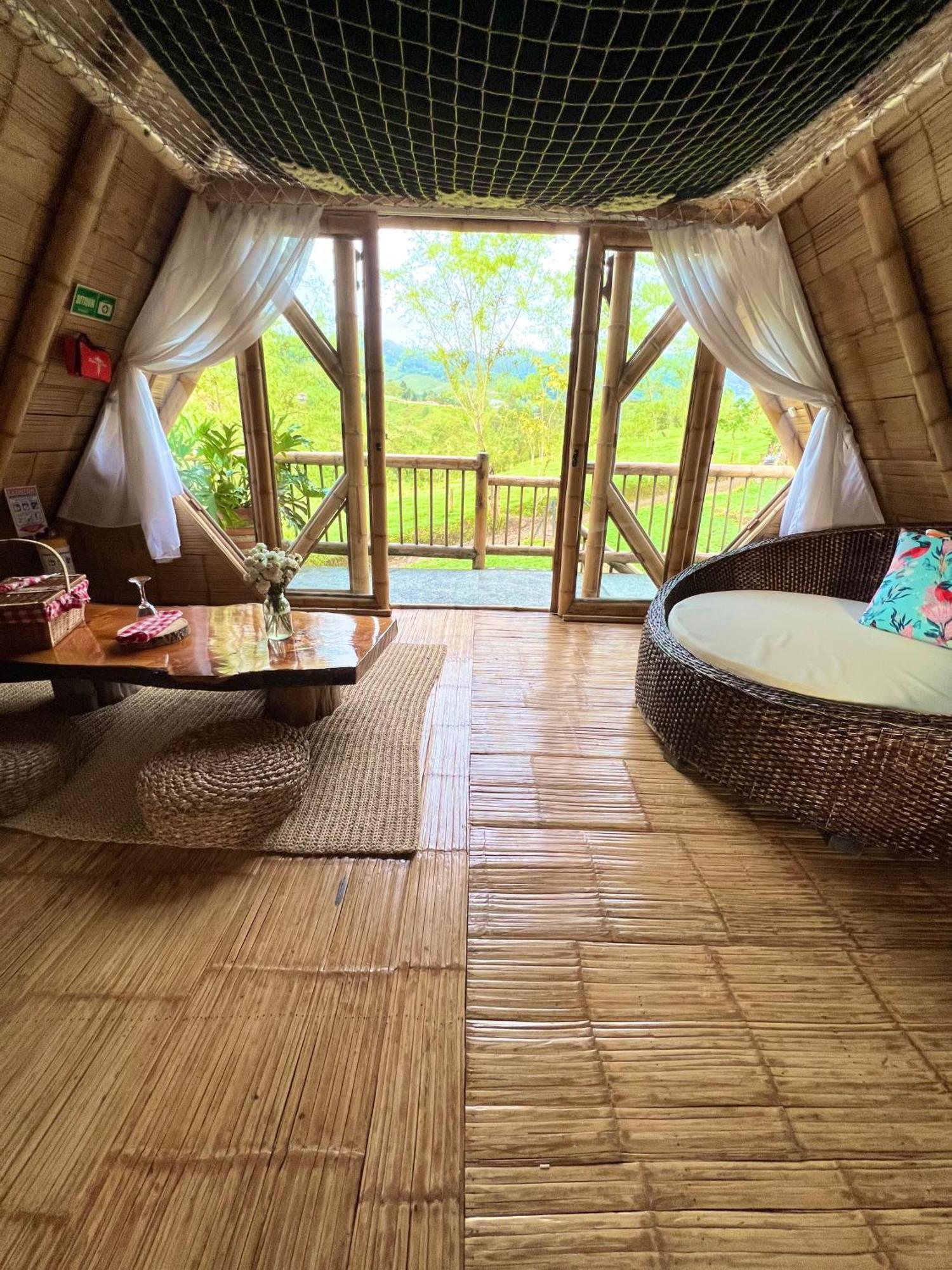 Glamping La Herradura Santa Rosa de Cabal Exterior foto