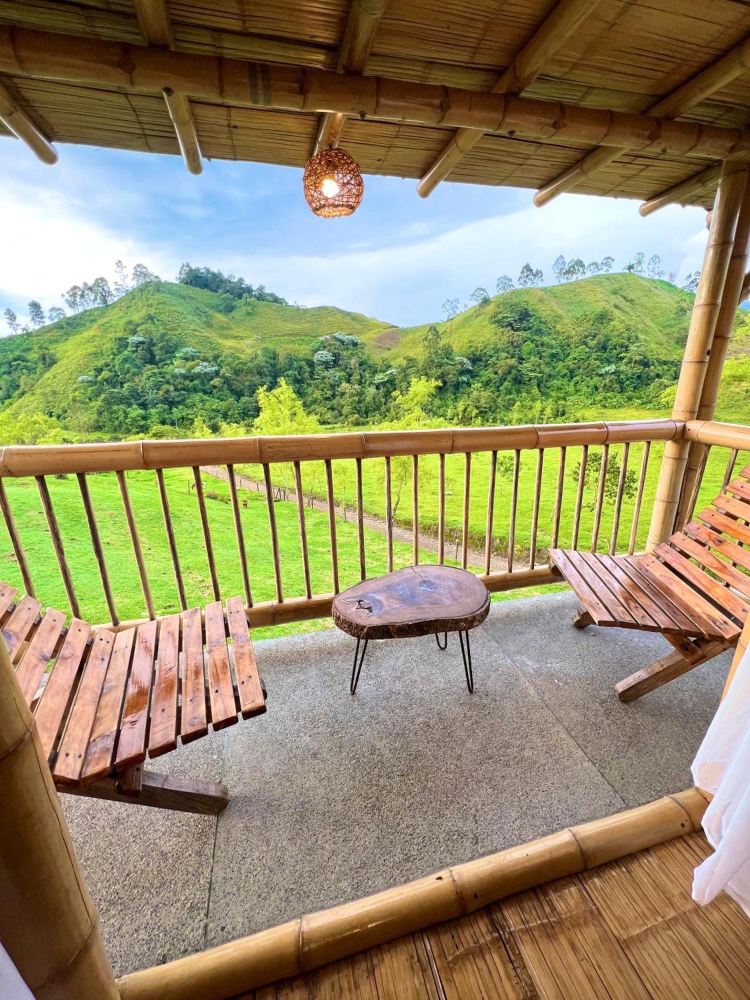 Glamping La Herradura Santa Rosa de Cabal Exterior foto