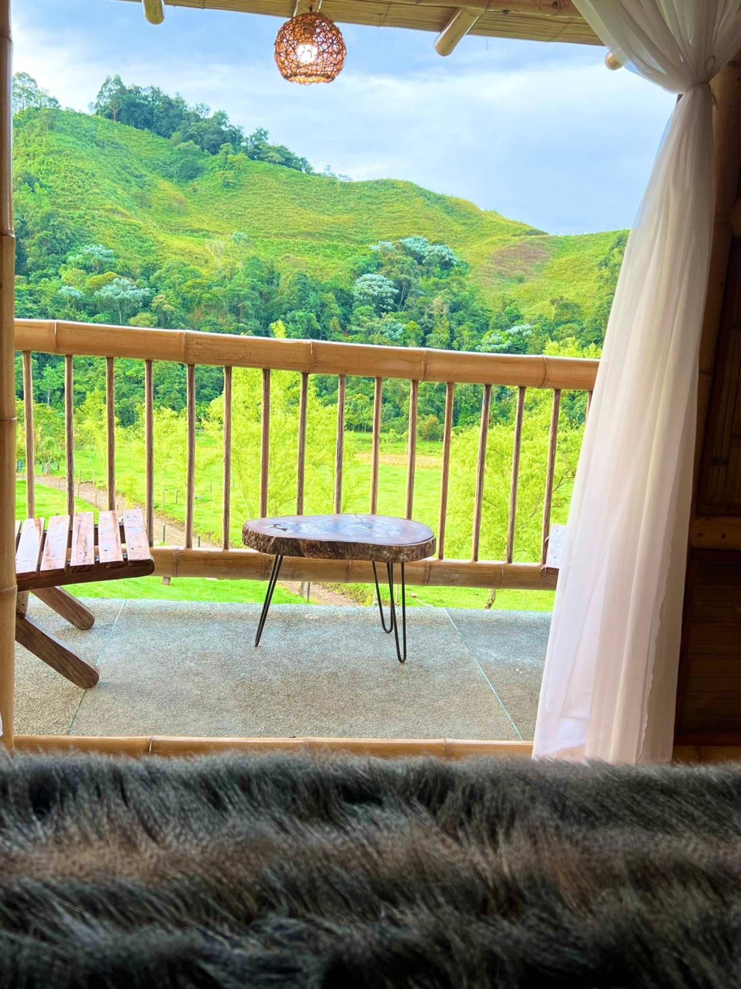 Glamping La Herradura Santa Rosa de Cabal Exterior foto
