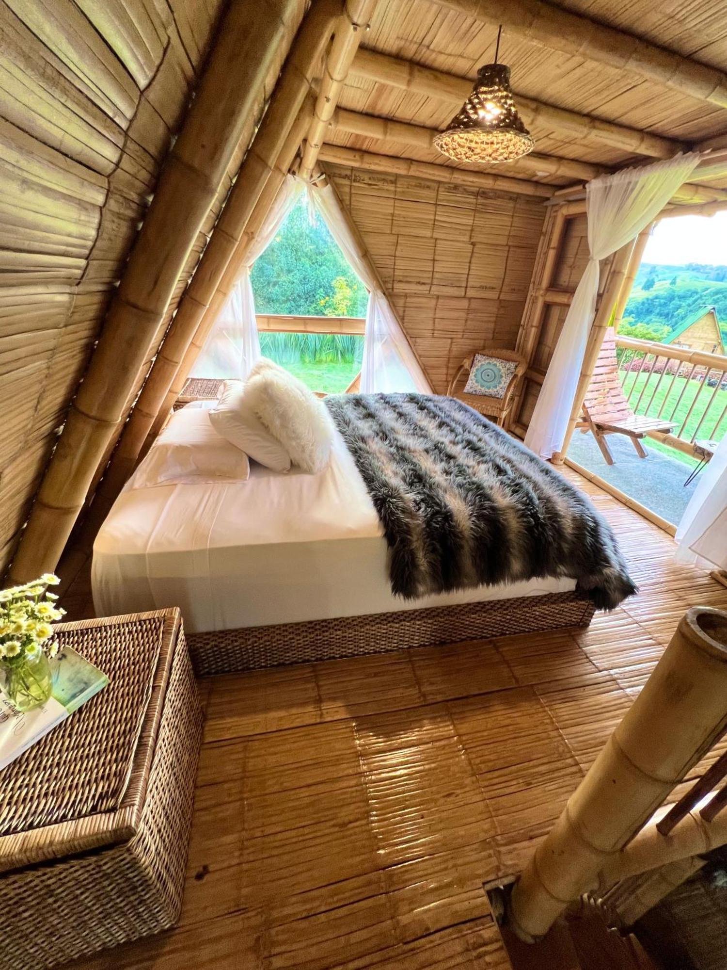 Glamping La Herradura Santa Rosa de Cabal Exterior foto