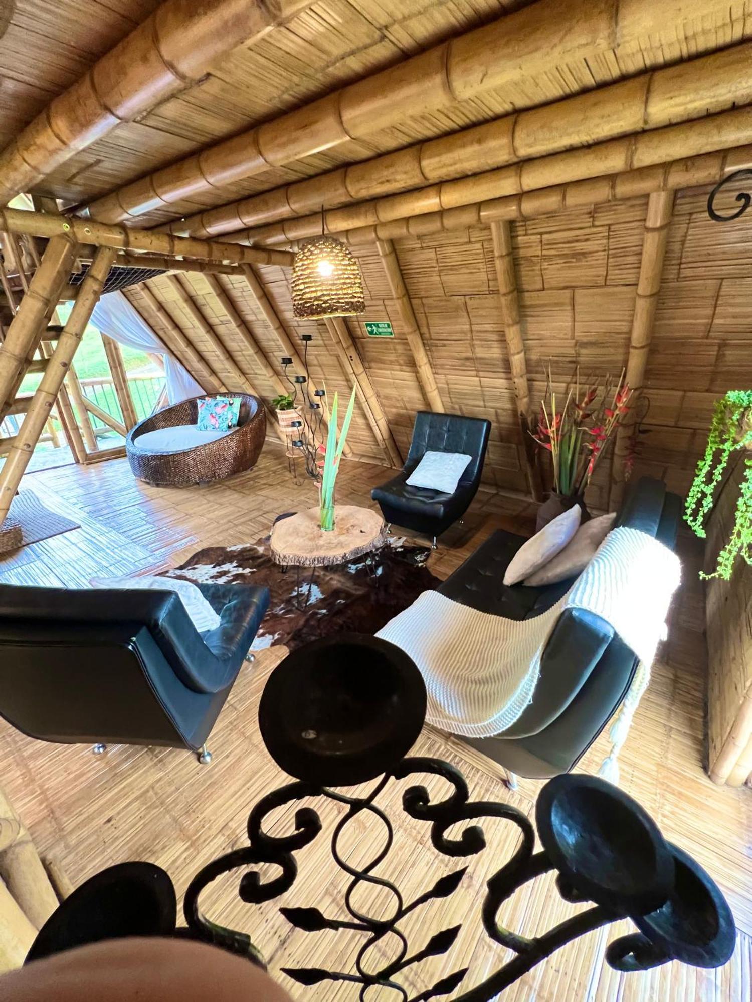 Glamping La Herradura Santa Rosa de Cabal Exterior foto
