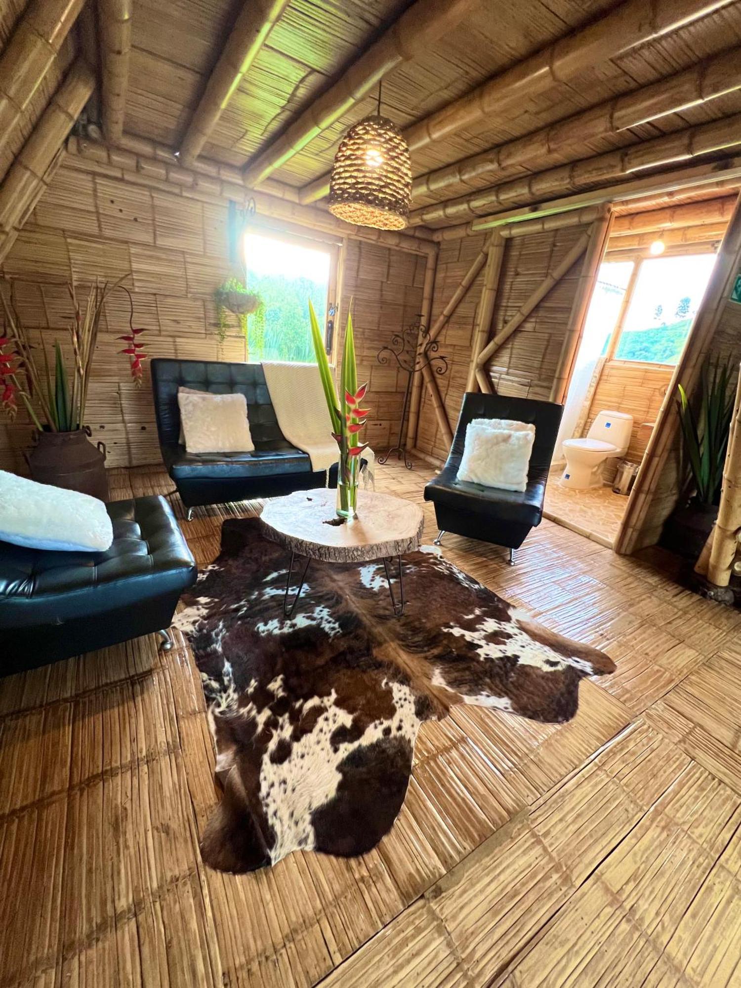 Glamping La Herradura Santa Rosa de Cabal Exterior foto