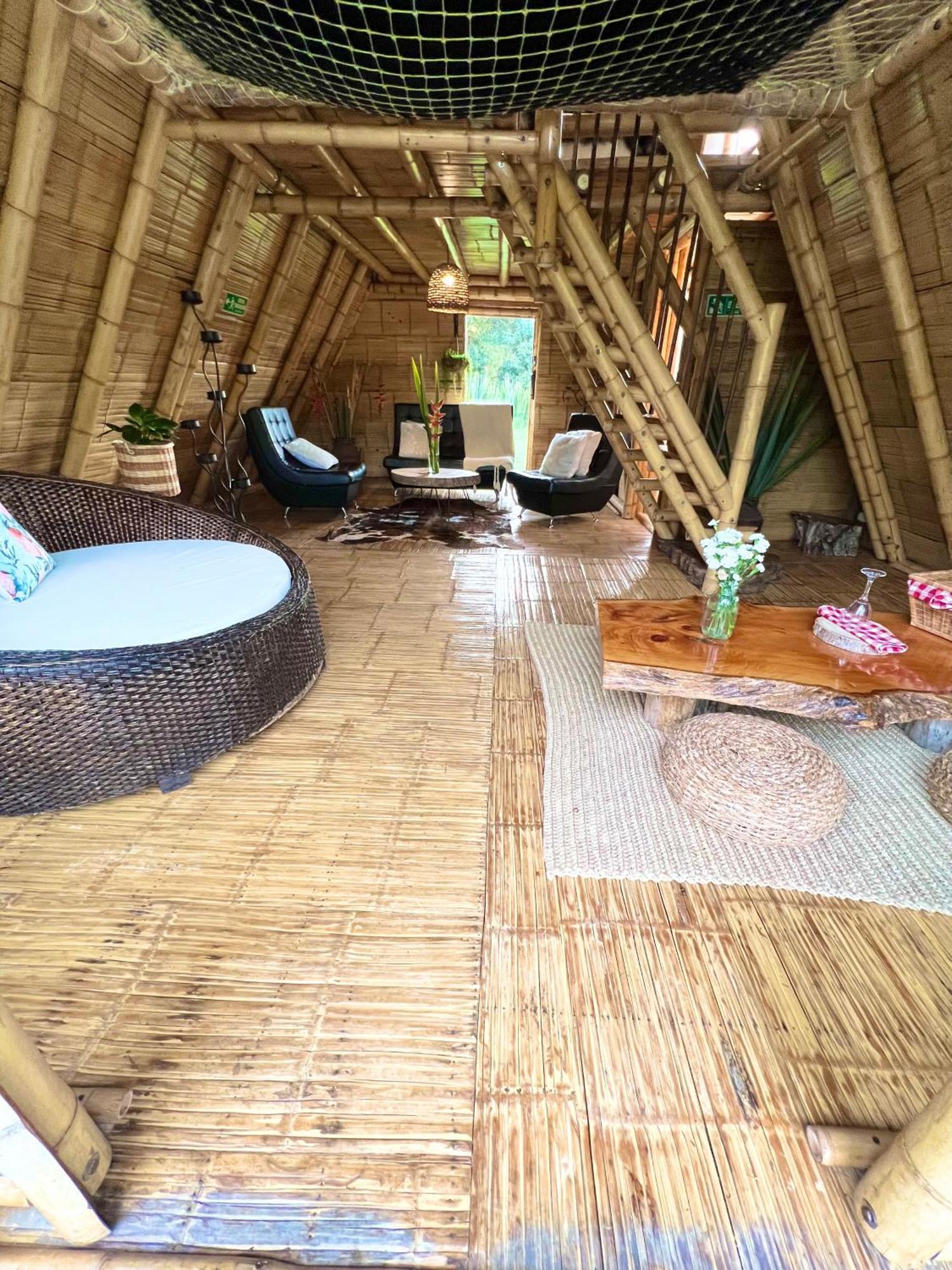 Glamping La Herradura Santa Rosa de Cabal Exterior foto