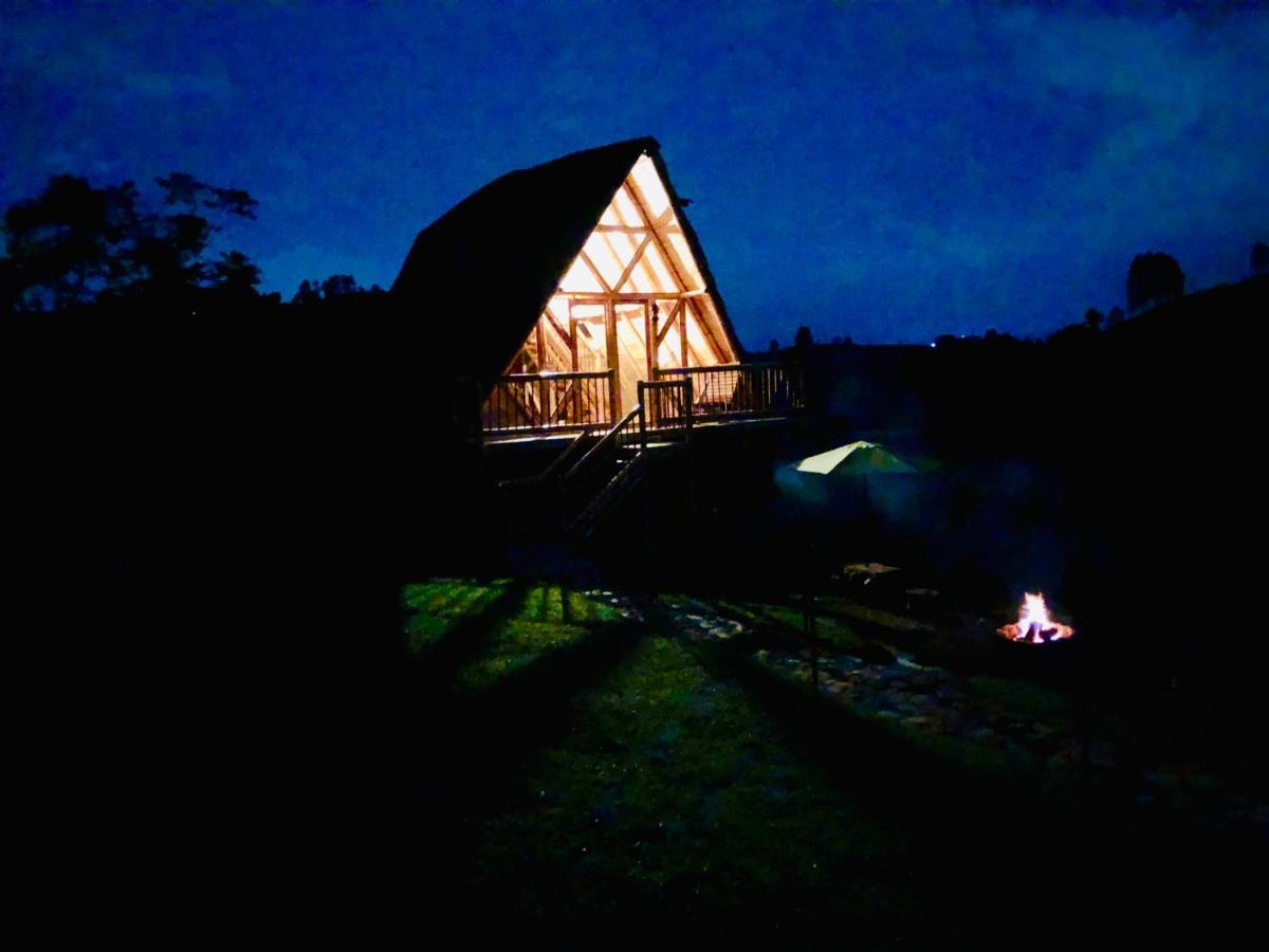 Glamping La Herradura Santa Rosa de Cabal Exterior foto